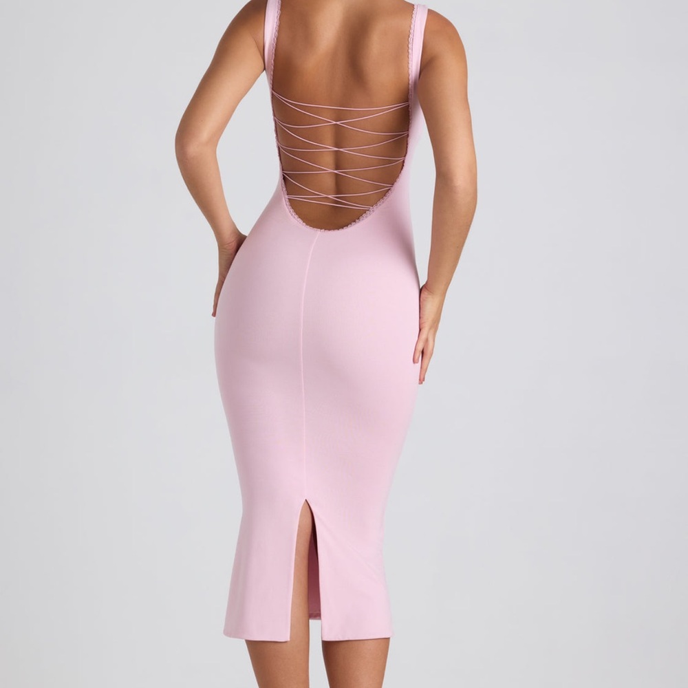 Oh Polly Midi Fit & Flare Dress